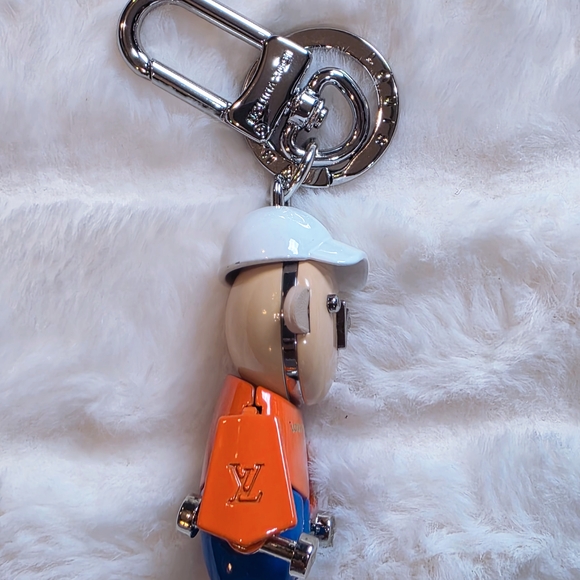 Orange and Blue Keychain - Picture 4 of 5